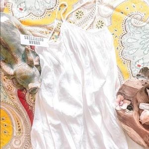 UO Frock Around Y-Neck Romper